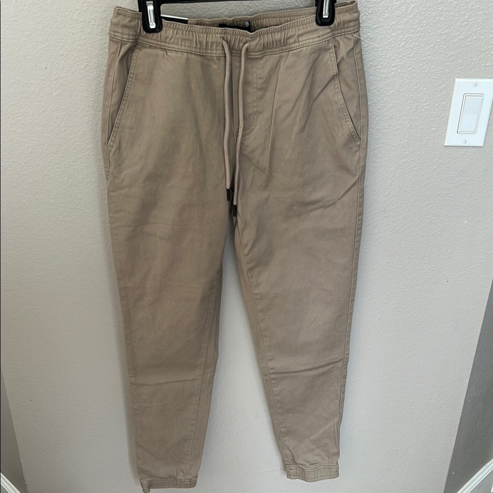 RSQ Tilly’s Men's Tan Jogger Pants